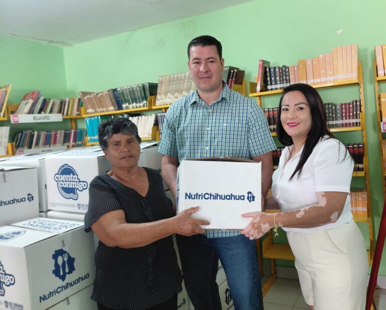 Entrega de despensas refuerza el compromiso con adultos mayores y personas con discapacidad